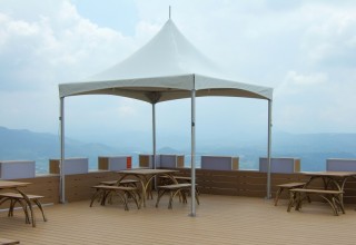 3X3M Aluminum Cross Cable Tent-01